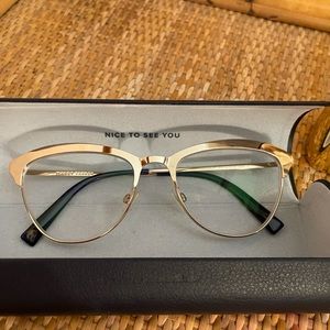 Warby Parker - Louise Metal Gold